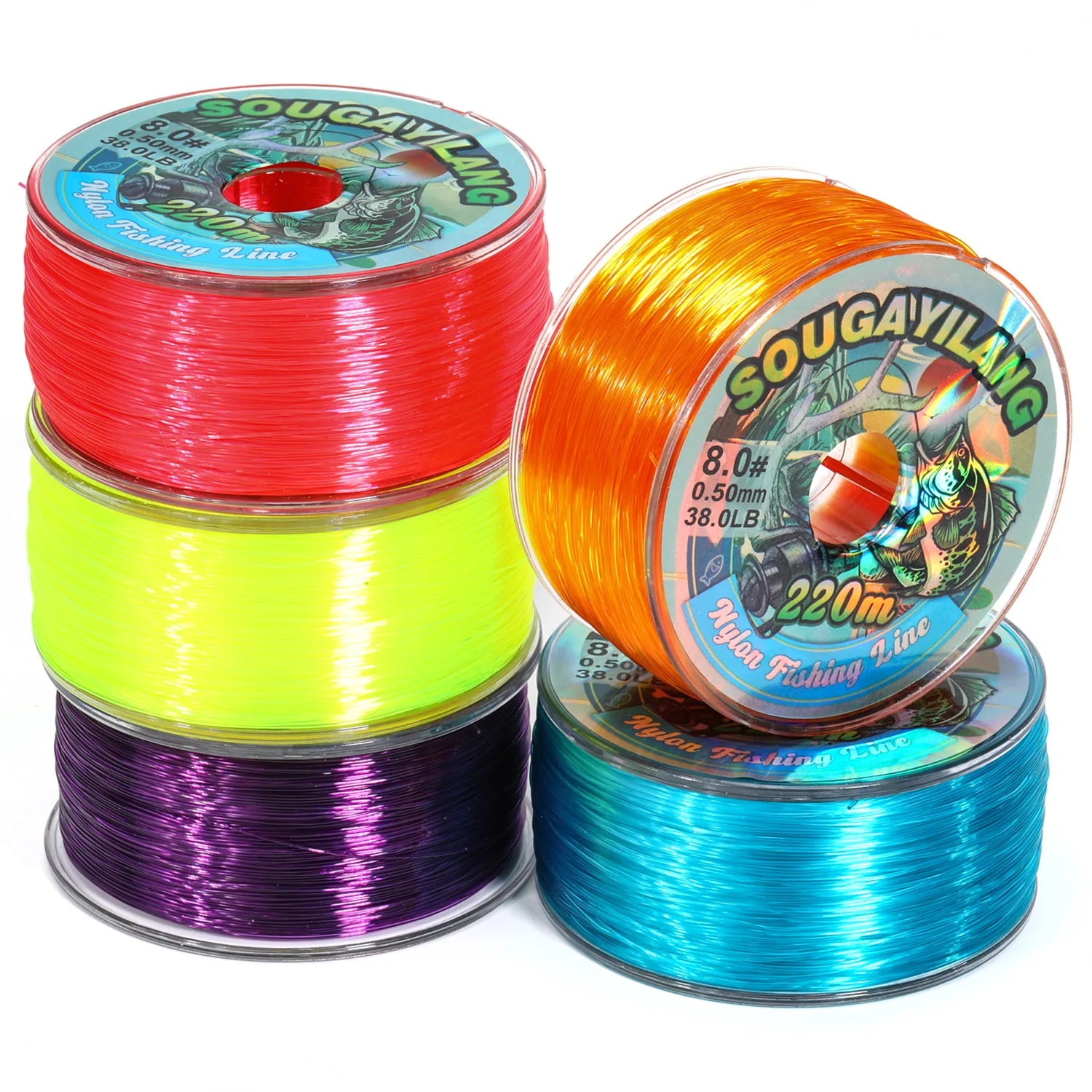 Linha Monofilamento Nylon Sougayilang 220M